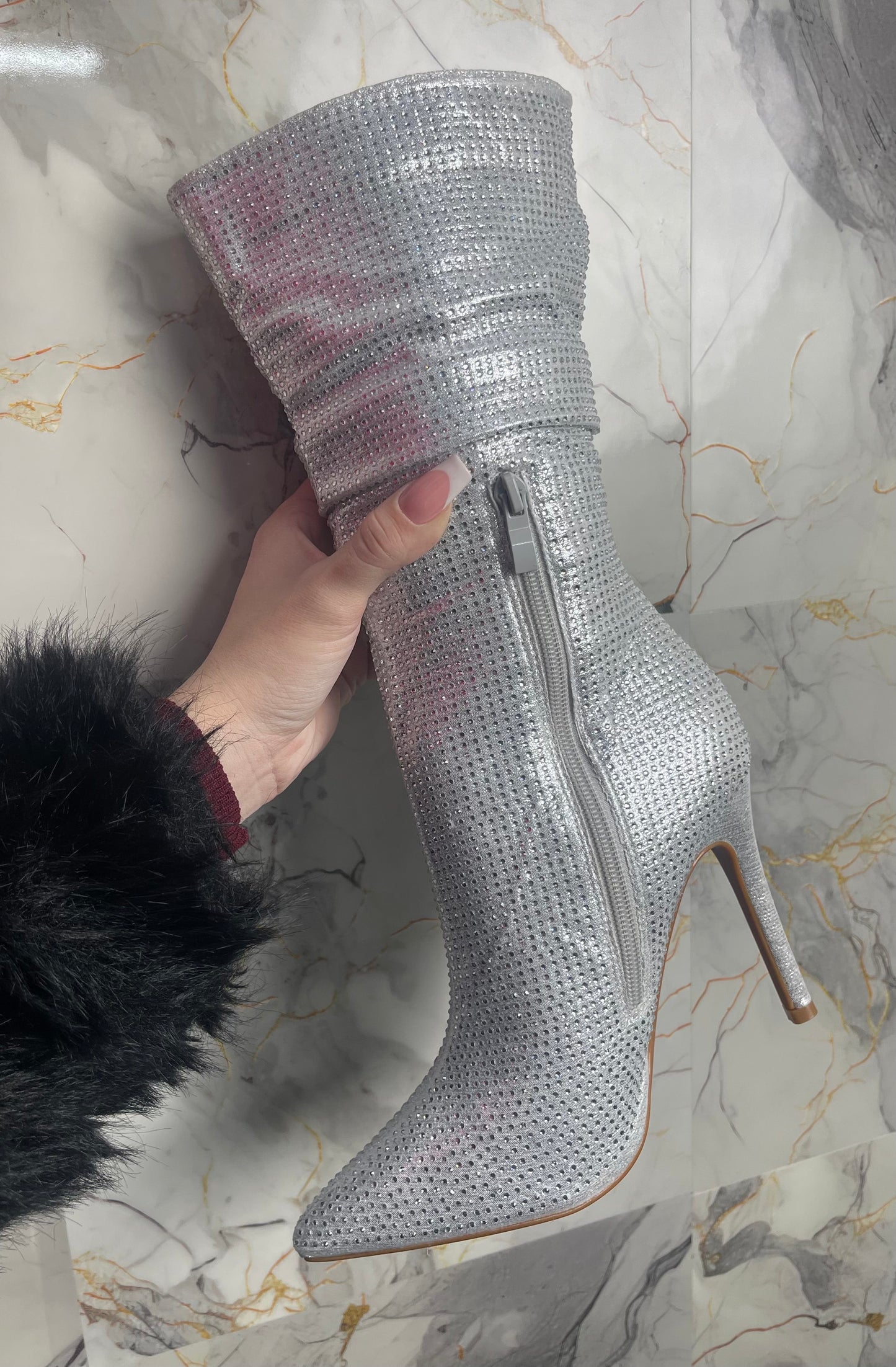 Botas brillantes