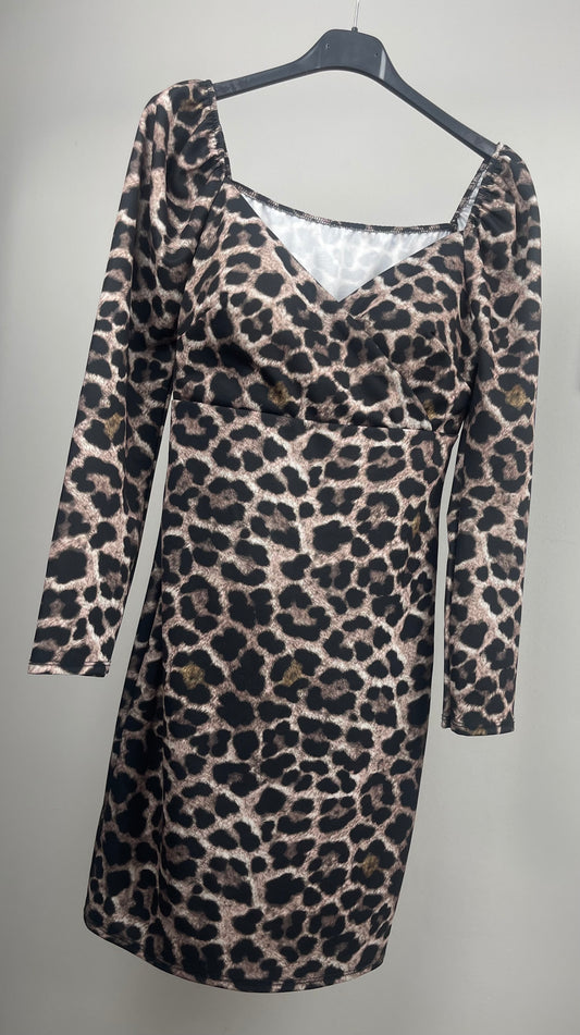 Vestido leopardo