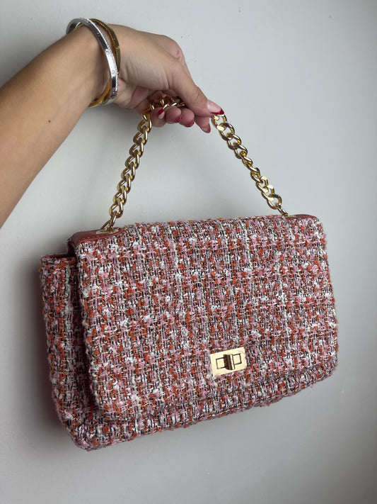 Bolso tweed