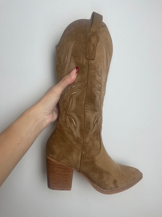 Botas cowboy bordados