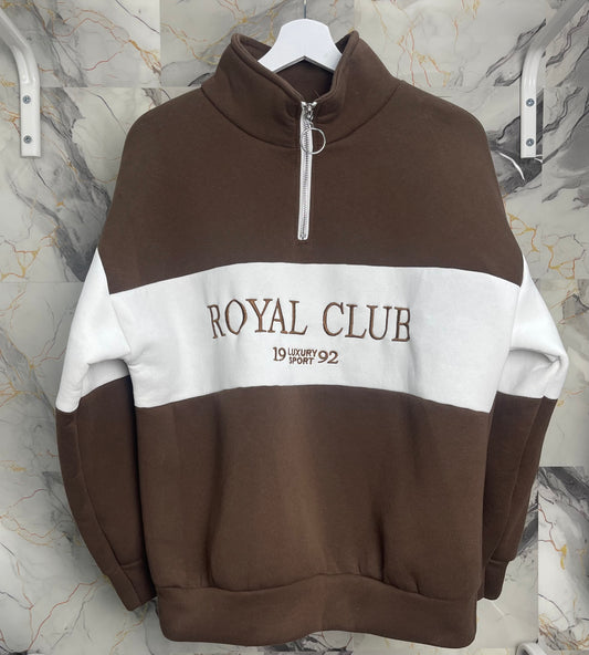 Sudadera royal club